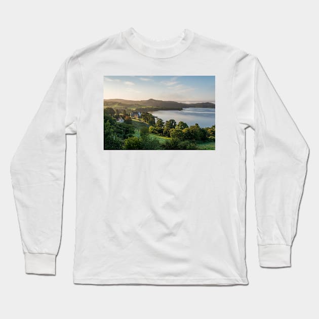 Parke's Castle in the early morning sun Long Sleeve T-Shirt by mbangert